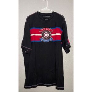 Coogi Australia Graphic Logo Shirt Mens XXXL Black Embroidered Logo Short Sleeve